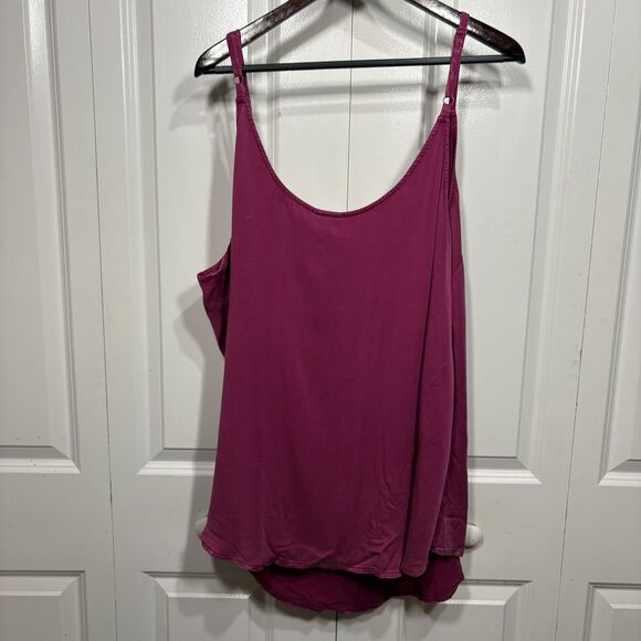 Torrid Ava Stretch Challis Cami 4 Pink Sleeveless Tank Top Plus Size Boho Summer - Picture 2 of 10